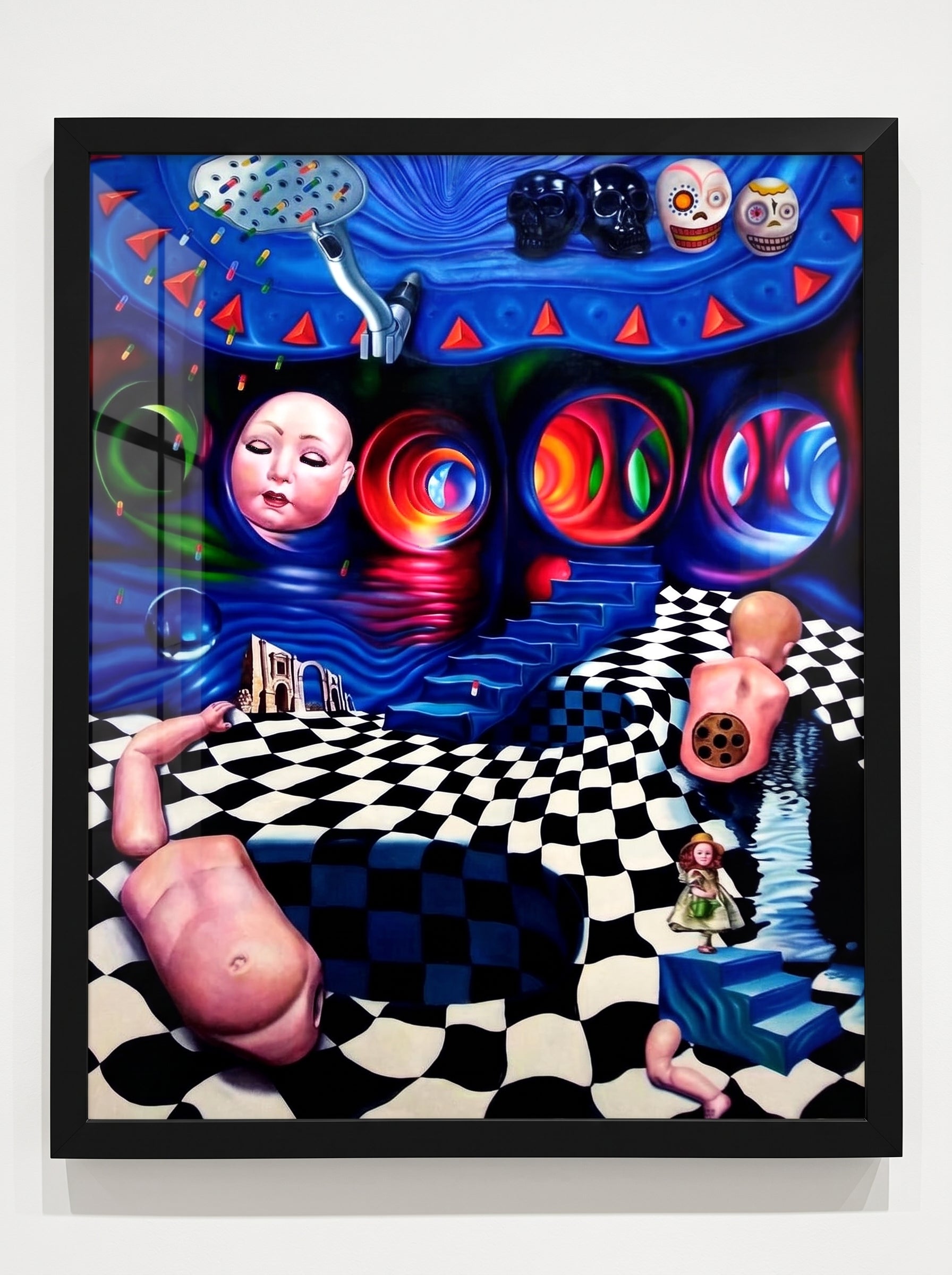 1of1 'Trip thru the veil' Acrylic Frame